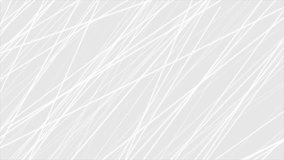 Abstract white and grey lines modern motion design. Seamless loop. Video animation Ultra HD 4K 3840x2160