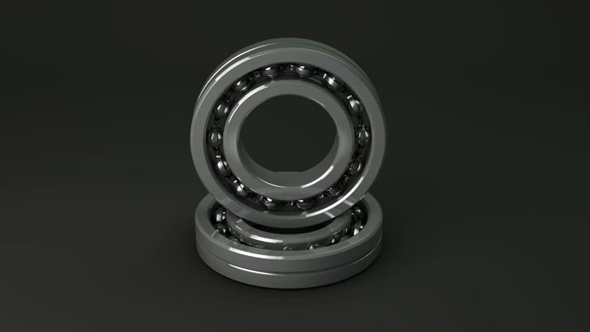 3d animation rotating bearing Stock Footage Video (100% Royalty-free ...