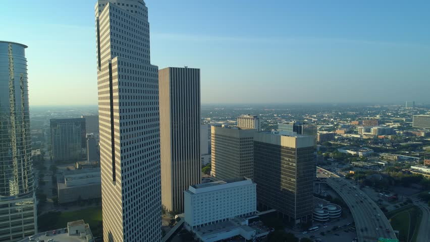 Motion footage Houston Texas