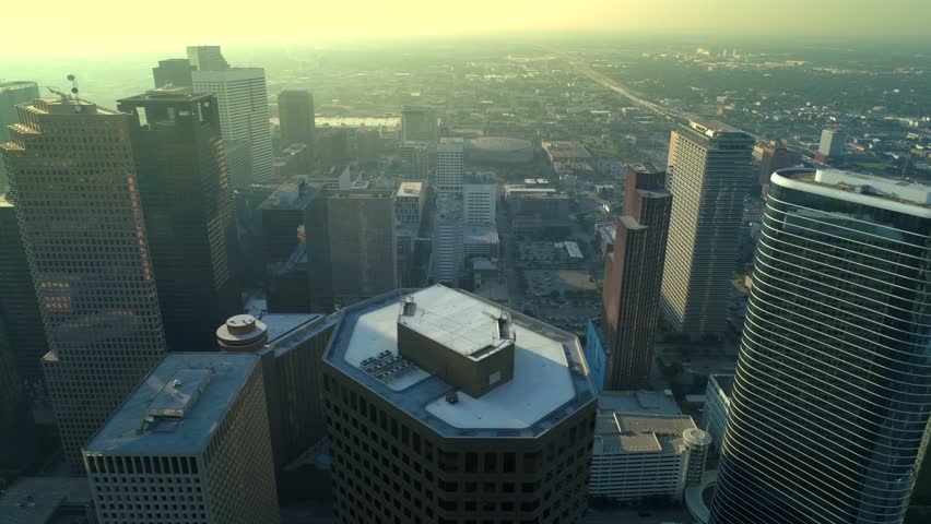 Epic aerials of Houston Texas