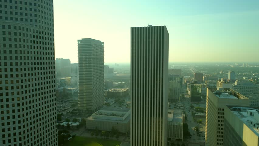 Dynamic motion footage Houston Texas 4k 24p