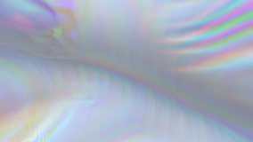 4k seamless Wave white rainbow color satin fabric Background.Silk cloth fluttering in the wind.tenderness and airiness.3D digital animation of a waving cloth. cg_06521_4k - Powered by Shutterstock - Get 15% off with code: PIKWIZARD15