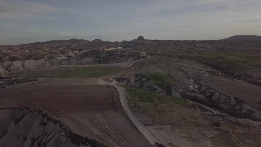 Drone Shot taken in cappadocia turkey