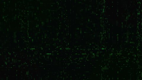 Hi-Tech Digital matrix particles and grid motion abstract background