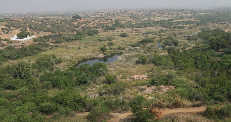 Water Pond at Rural area