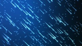 Colorful Shining Shooting Stars Animation - Seamless Loop Blue - Powered by Shutterstock - Get 15% off with code: PIKWIZARD15