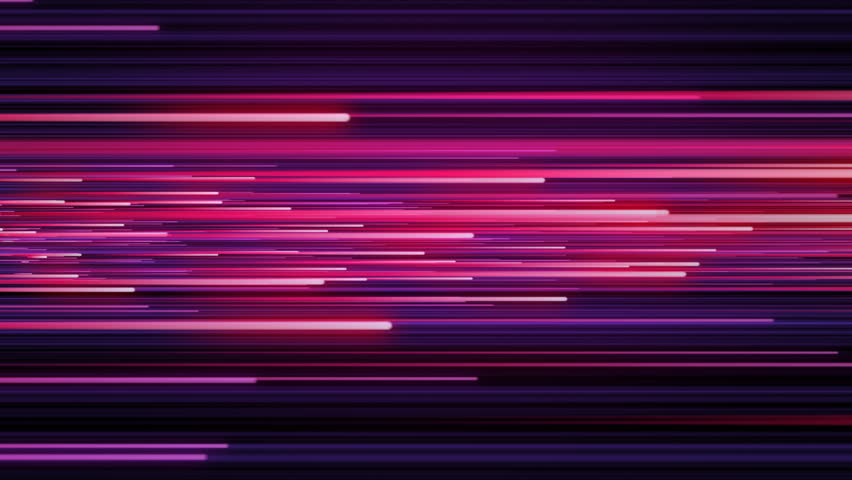 Beautiful Color Rain Pink-Blue Neon Tubes Illuminating. Digital Design Concept. Looped 3d Animation of Glowing Lines 4k Ultra HD 3840x2160. | Shutterstock HD Video #1015562434