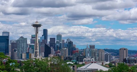 Seattle Skyline Panoramic