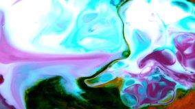 1920x1080 25 Fps. Very Nice Abstract Colorful Vibrant Swirling Colors Explosion Paint Blast Texture Background Video.