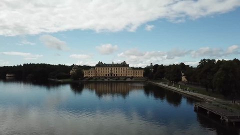 Drottningholm Palace, drone filming