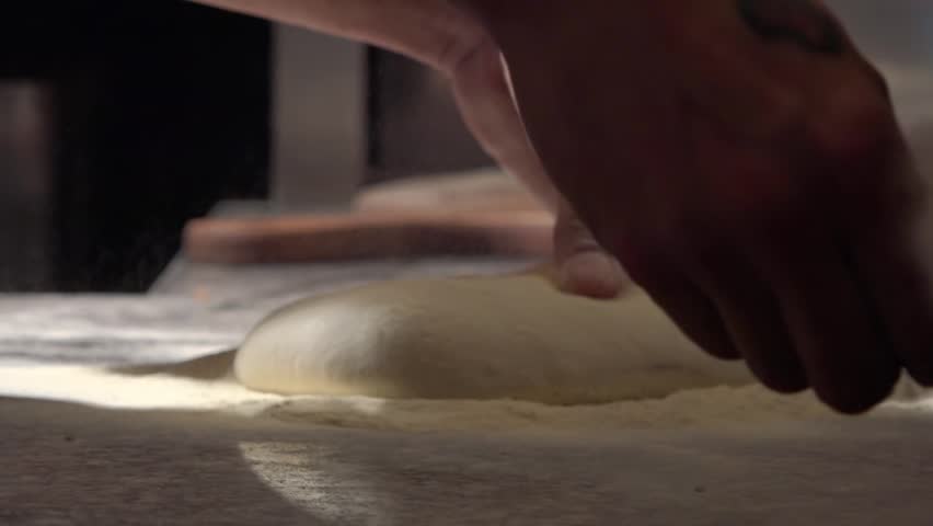 Chef is preparing pizza | Shutterstock HD Video #1015639552