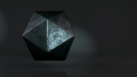 3D animation of the destruction of the polyhedron