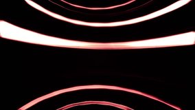 Abstract spinning and rising colorful lines on black background. Heavenly Elegant Curved Lines or Strings Twisting and Spinning Abstract Motion Background Seamless Looping Video Backdrop.