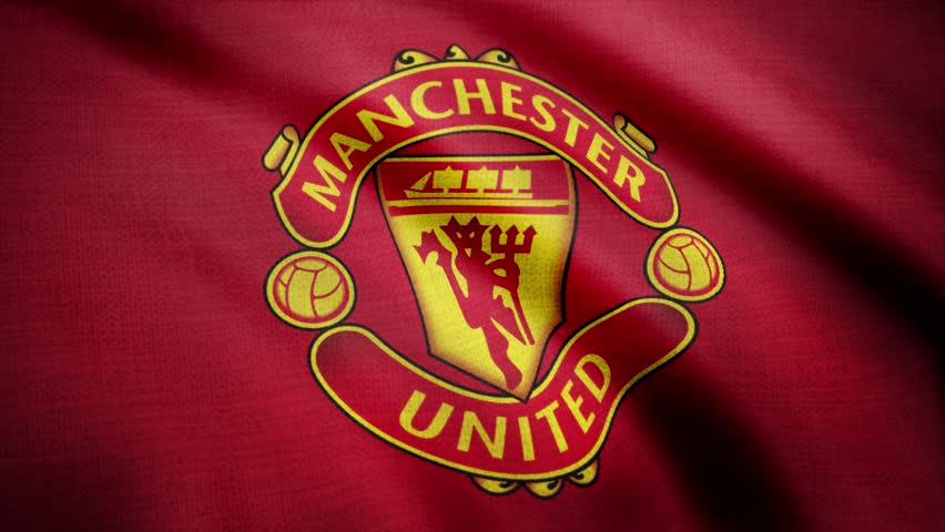 Manchester United Crest Flag