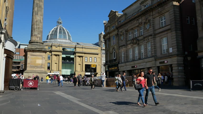 Newcastle Upon Tyne, England - Stock Footage Video (100% Royalty-free