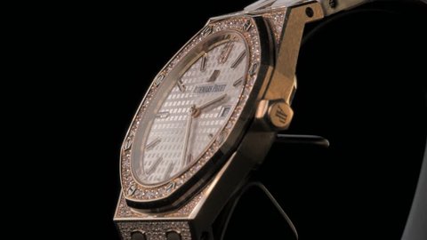 Hong Kong, China – May 10, 2017: Audemars Piguet, AP watch. Audemars Piguet is one of the world most renounced luxury watch brand.