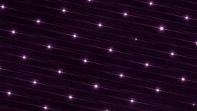 Floodlights disco background with particles. Violet creative bright flood lights flashing. Seamless loop. look more options and sets footage in my portfolio