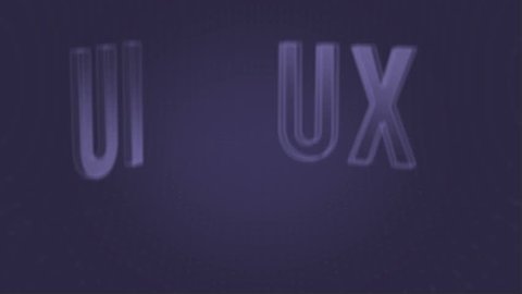 UI UX concept loop animation