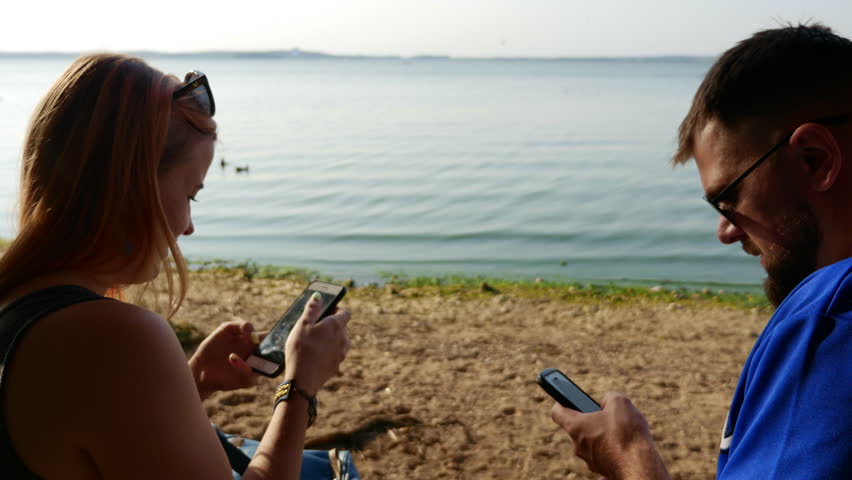 Communication in Internet without communication in real life.