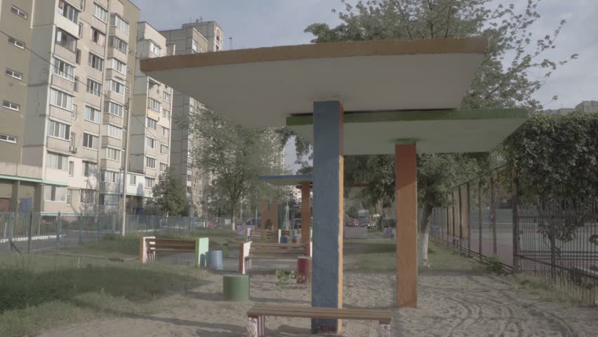 playground in the yard