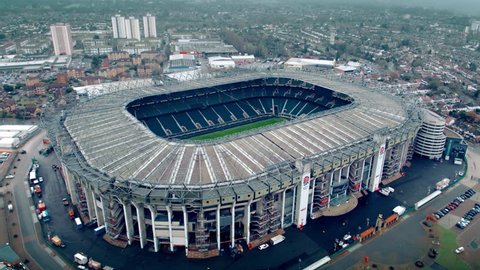 Aerial View of Twickenham Stadium