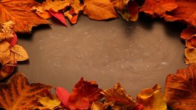 Black chalkboard autumn leafs - Powered by Shutterstock - Get 15% off with code: PIKWIZARD15