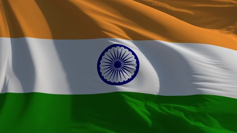 Flag India Alpha Loop 1080p Stock Footage Video 100 Royalty Free 29620387 Shutterstock