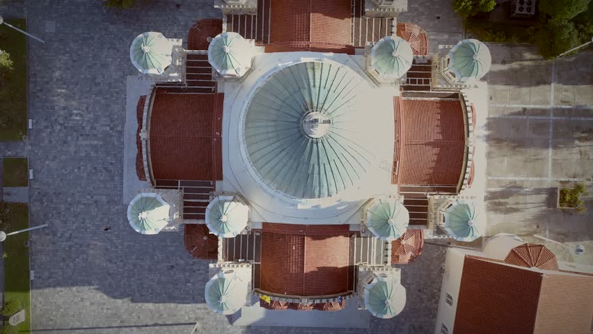 Aerial view of St Andrew