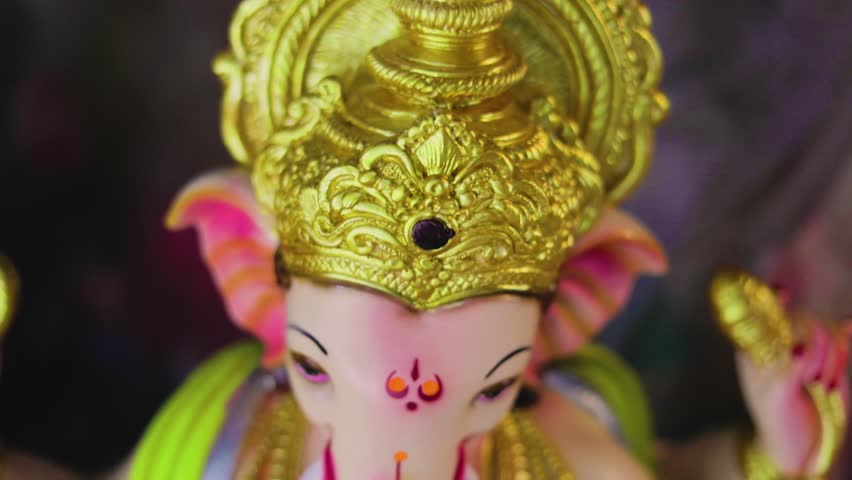 Lord Ganesha , Ganesha Festival Royalty-Free Stock Footage #1015990594