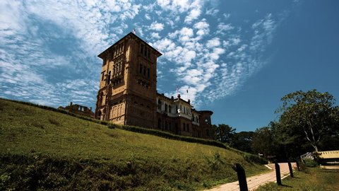 PERAK, MALAYSIA. MARCH 14. Kellie's Castle is a castle located in Batu Gajah, Kinta District, Perak, Malaysia.The unfinished, ruined mansion, was built by a Scottish planter named William Kellie-Smith