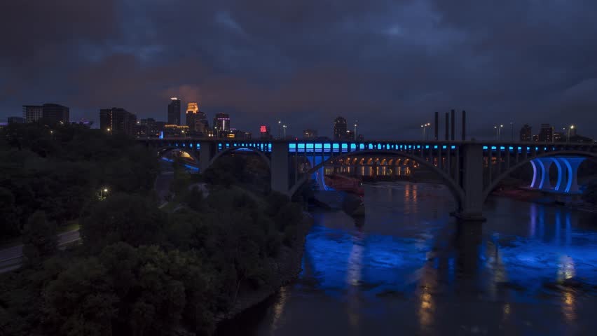 Saint Anthony Falls waterfall