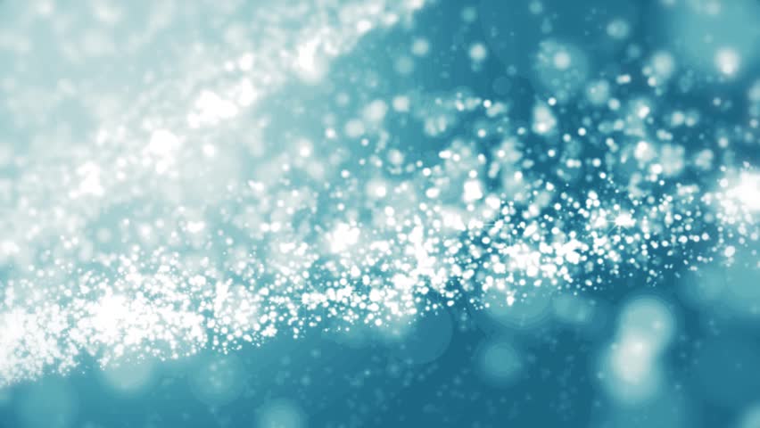 Elegant blue background abstract with snowflakes. Christmas animated azure background. White glitter - winter theme. Blue screen. Seamless loop. | Shutterstock HD Video #1016106922