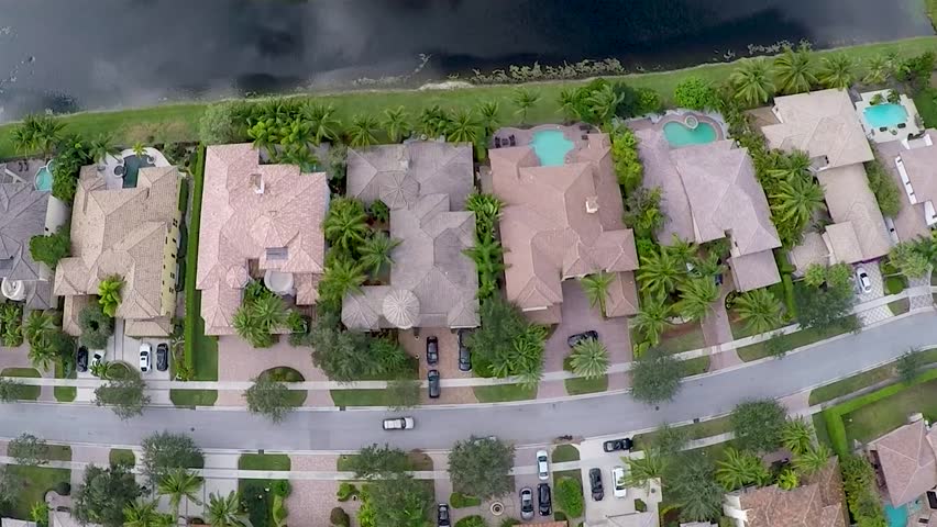 Boca Raton Homes Birds Eye