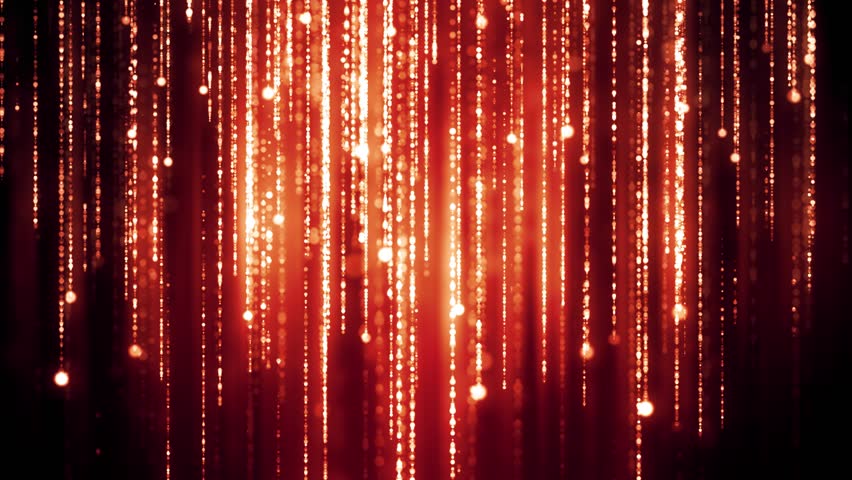 Computer Generated Background Small Flickering Particles Stock Footage