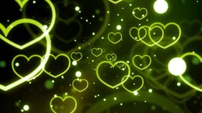 Valentines and Wedding Hearts background animation suited for broadcast, commercials and presentations. It can be used in Valentines day videos and Wedding Videos also.