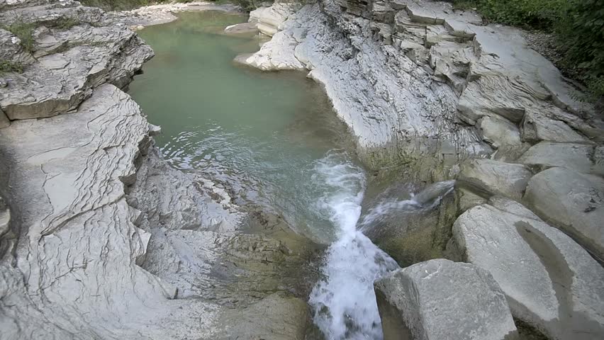 small river waterfalls