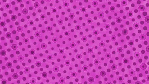 Pink circles pop art bubbles background spinning in a high definition CGI black backdrop motion graphics video clip
