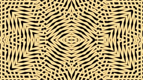 Abstract colorful geometric kaleidoscope pattern for backgrounds స్టాక్ వీడియో