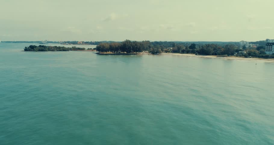 Port Dickson, Malaysia - Beautiful beach with white sands to hang out