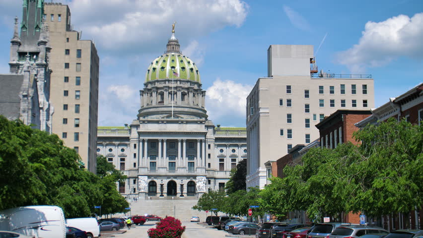 Harrisburg Pennsylvania USA State Capitol