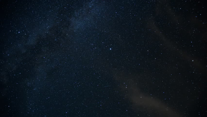 The Milky Way Moving Across the Night Sky, Stars 4K Time Lapse | Shutterstock HD Video #1016272423