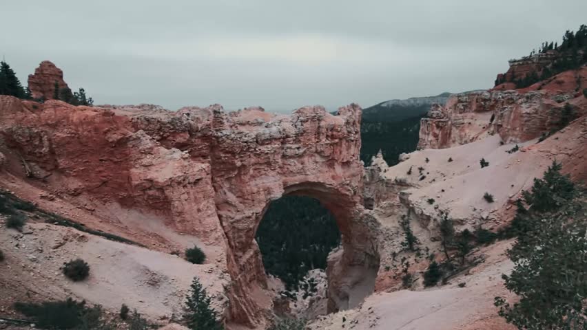 Bryce Canyon National Park, Utah, United States - Graded and stabilized version. Watch also for the native material, straight out of the camera.