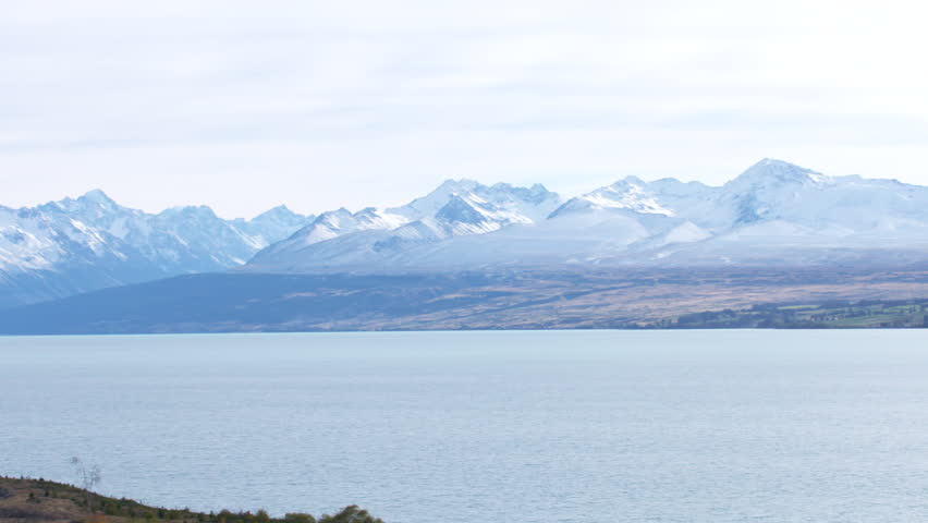 Beautiful view of Mount Cook, in New Zealand.