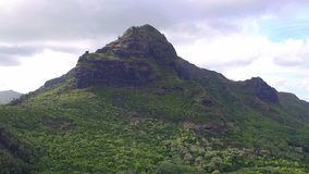 Sleeping Giant Kapaa Kauai Hawaii Kapa’a Hawai’I 4k drone video 