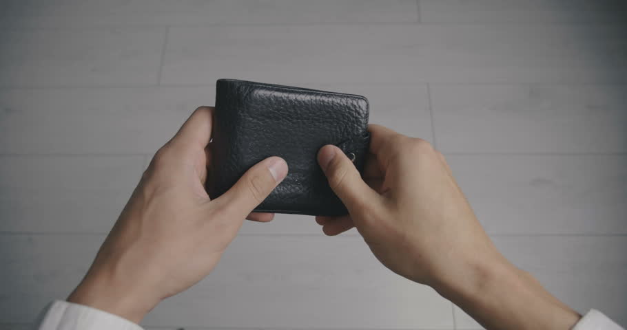 Empty wallets. Empty wallets