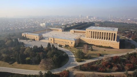 Anitkabir, memorial tomb, is the mausoleum of Mustafa Kemal Ataturk, the leader of the Turkish War of Independence and the founder and first President of the Republic of Turkey, located 
