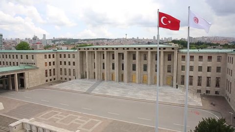 Turkiye Buyuk Millet Meclisi, Grand National Assembly located in Ankara, Turkey.