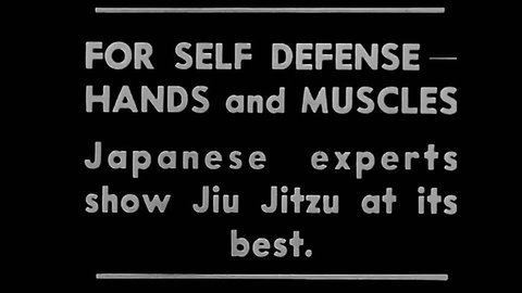 CIRCA 1940 - Men and women of differing ages are instructed in jiu jitsu.