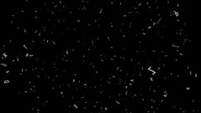 This UltraHD Motion Graphics Item is designed to be used as a letters overlay or as an animated background for titles or logo intros. Loop - Powered by Shutterstock - Get 15% off with code: PIKWIZARD15