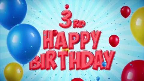 Happy Birthday の動画素材 ロイヤリティフリー Shutterstock